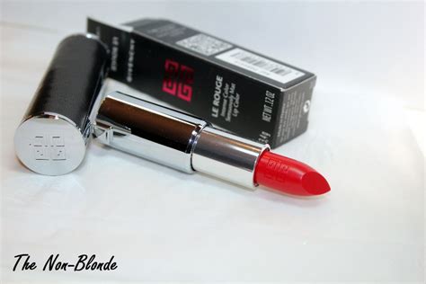 givenchy carmin escarpin lipstick|Givenchy Carmin Escarpin (306) Le Rouge Review & Swatches.